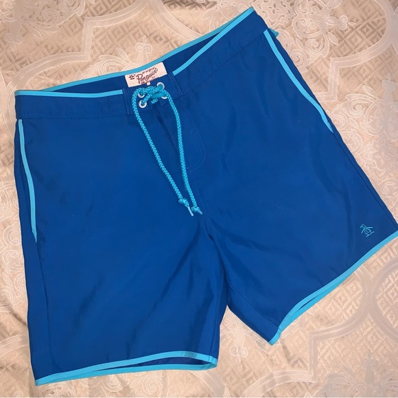 Men’s Size 29 Penguin Swim Trunks - Picture 1 of 3